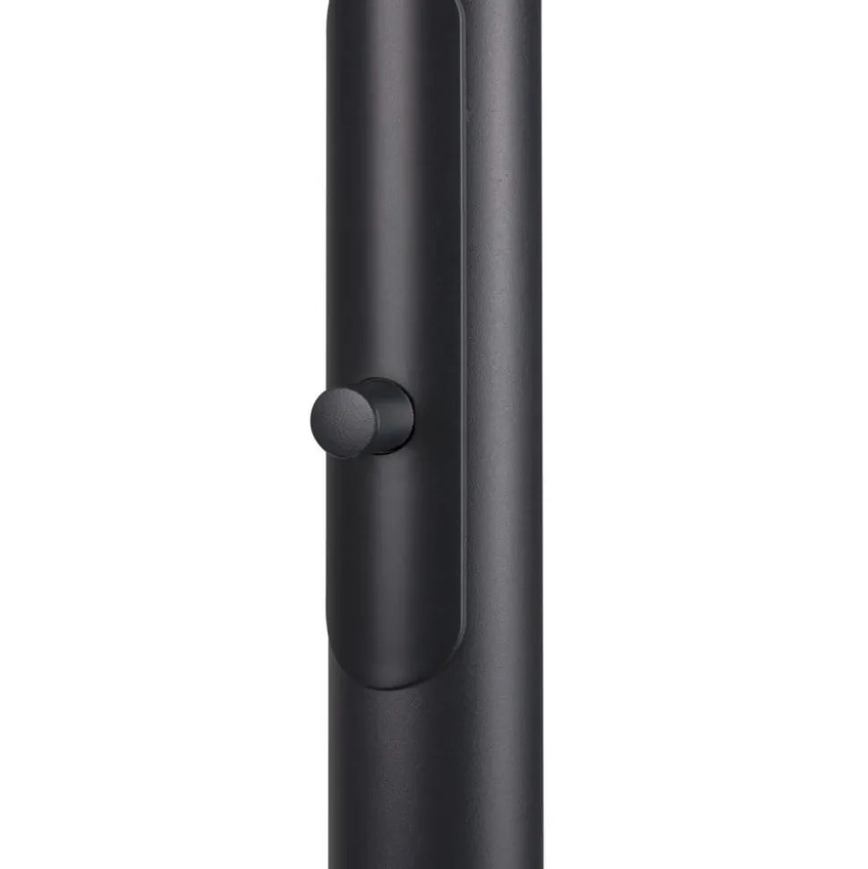 LED vloerlamp One Bow FL, zwart/messingkleurig, staal SLV