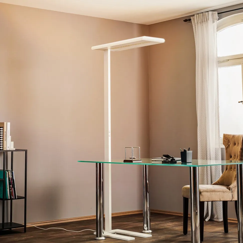 LED vloerlamp Optico wit 840 85,5W Switchdim