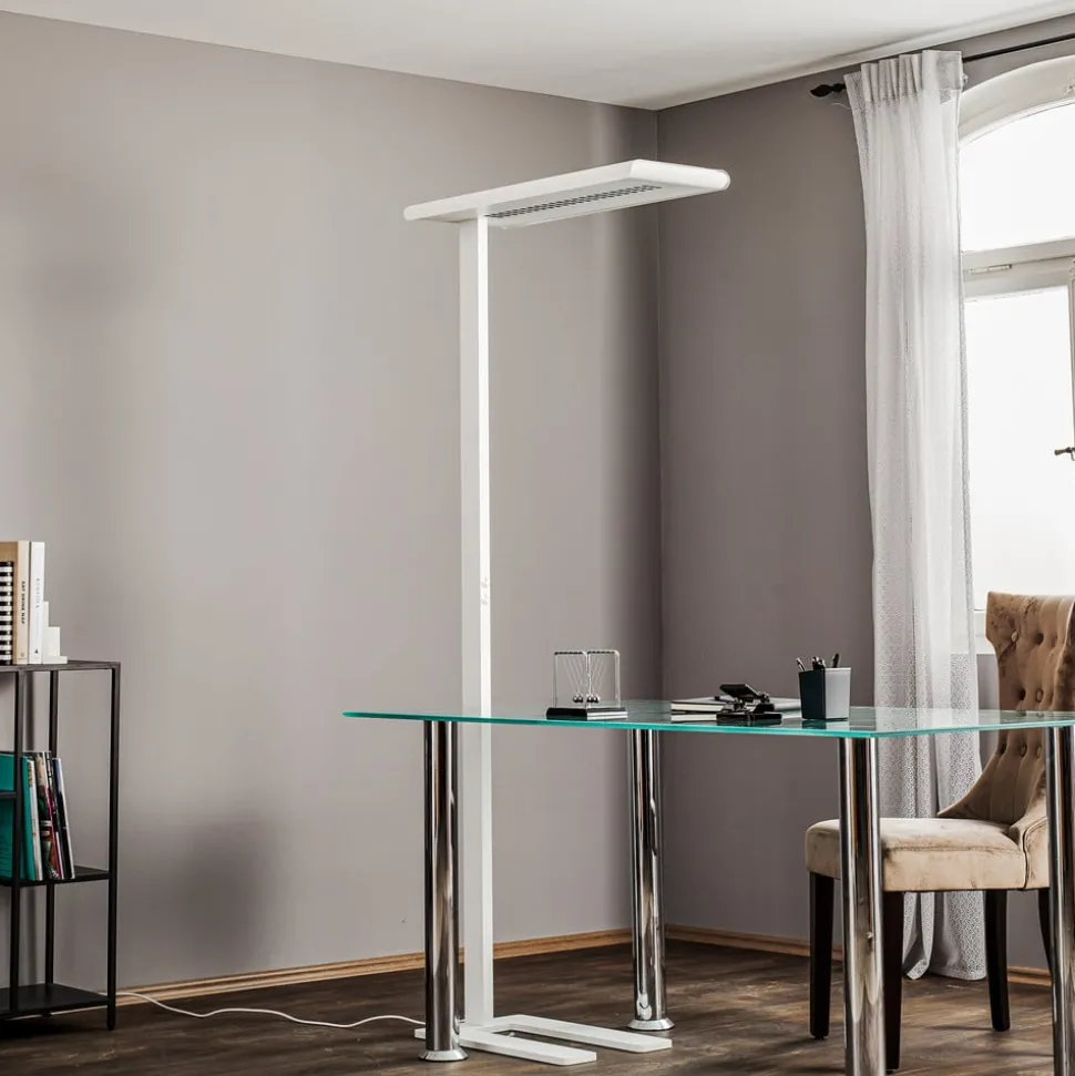 LED vloerlamp Optico wit 840 85,5W Switchdim