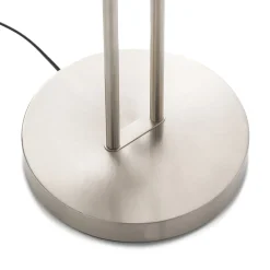 LED vloerlamp Pool TW, 2-lamps, nikkel