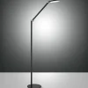 LED vloerlamp Regina, 1-lamp, zwart