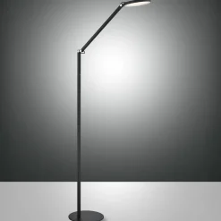 LED vloerlamp Regina, 1-lamp, zwart