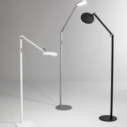 LED vloerlamp Regina, 1-lamp, zwart