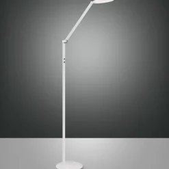 LED vloerlamp Regina, 1-lamp, wit
