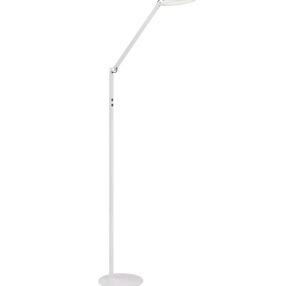 LED vloerlamp Regina, 1-lamp, wit