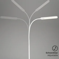 LED vloerlamp Servo, dimbaar, CCT, wit