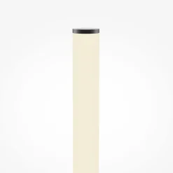 LED vloerlamp Solid, hoogte 128,2 cm, beton, acryl