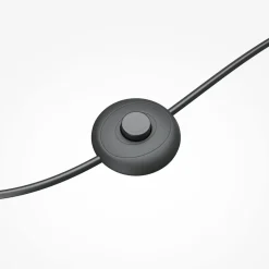 LED vloerlamp Solid, hoogte 128,2 cm, beton, acryl