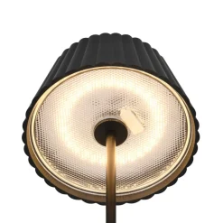 LED vloerlamp Suarez, zwart, hoogte 123 cm, metaal