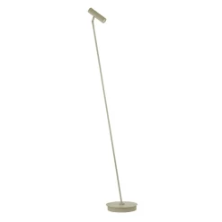 LED vloerlamp Tom Pro, zandkleurig, 1-lamp, CCT, dimmer