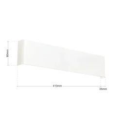 LED wandlamp Accent met up-/downlight, wit