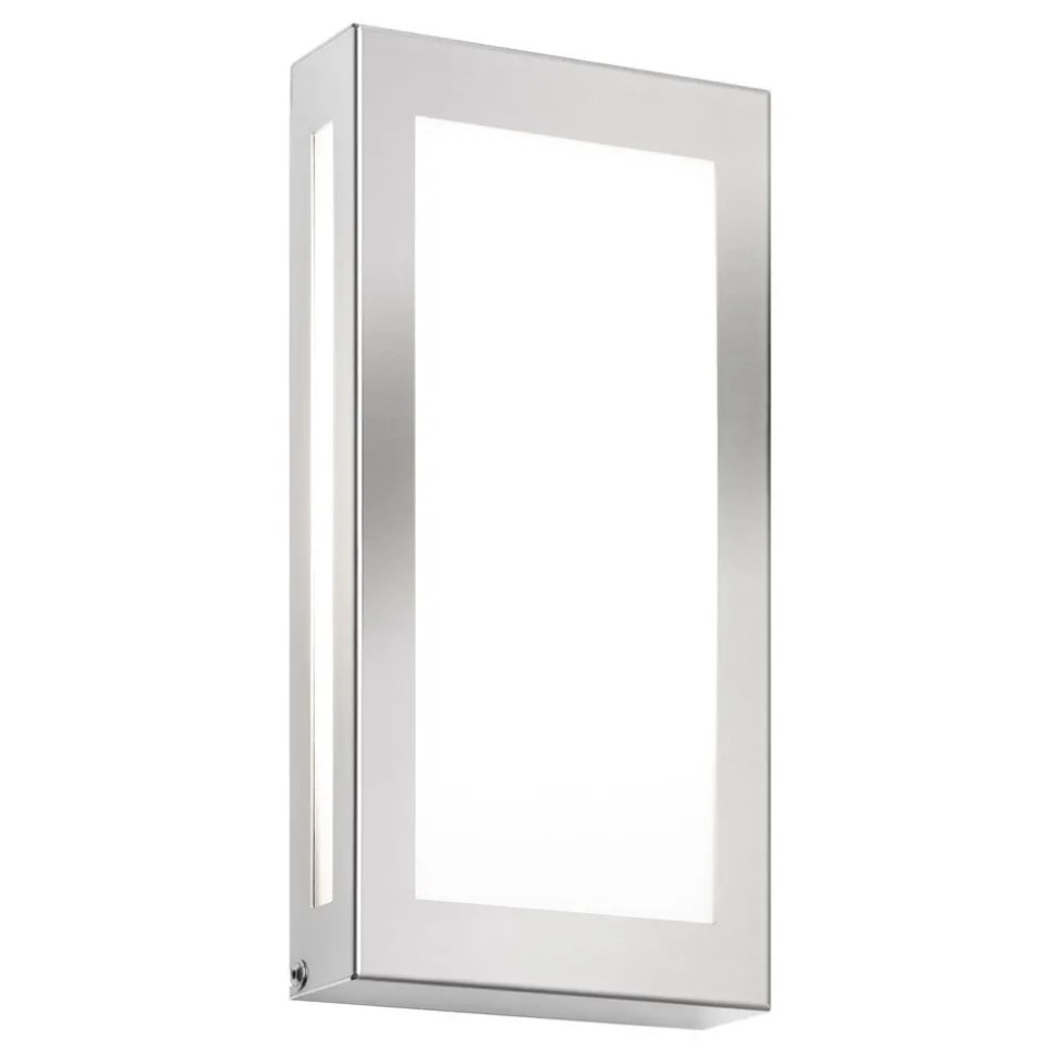 LED wandlamp Aqua Rain Mini, roestvrij staal