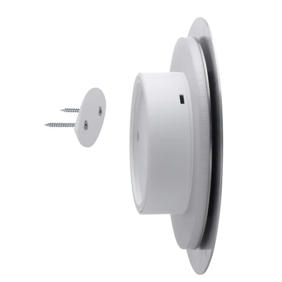 LED wandlamp batterij Puntua Ø 18 cm messing mat