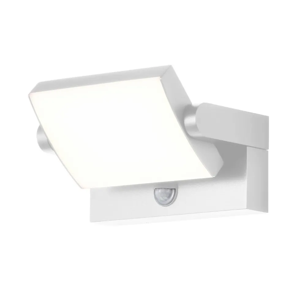 LED wandlamp CMD 9111, sensor, wit, 21 cm, CCT, IP54
