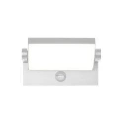 LED wandlamp CMD 9111, sensor, wit, 21 cm, CCT, IP54