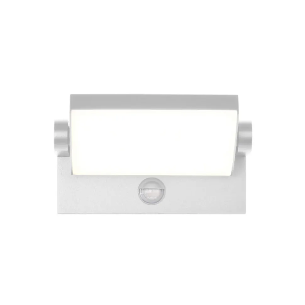 LED wandlamp CMD 9111, sensor, wit, 21 cm, CCT, IP54