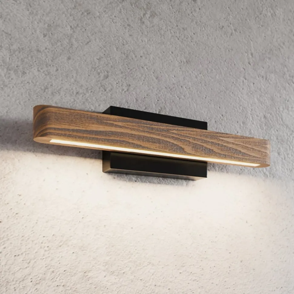 LED wandlamp Forrestal, breedte 40 cm