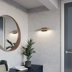 LED wandlamp Forrestal, breedte 40 cm