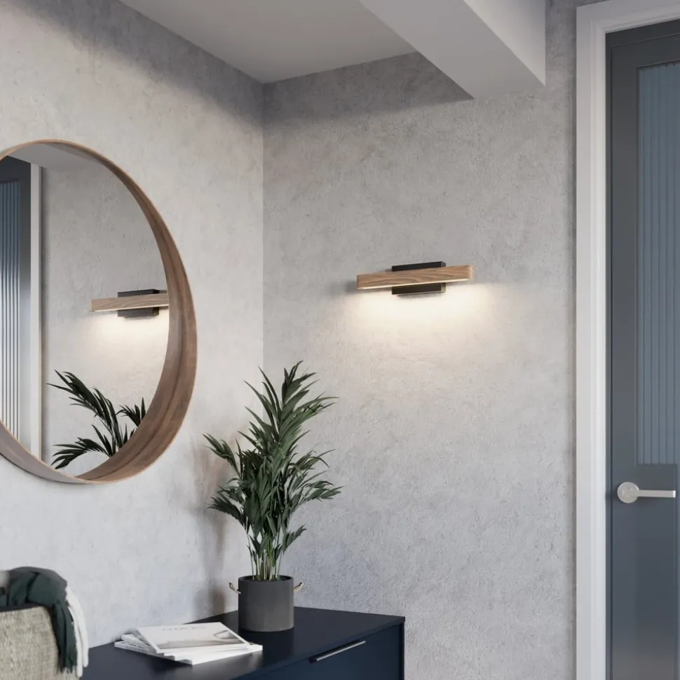 LED wandlamp Forrestal, breedte 40 cm