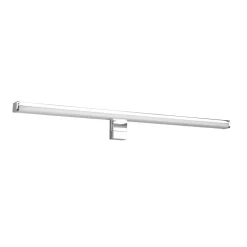 LED wandlamp Lino, chroom/wit
