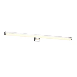 LED wandlamp Lino, chroom/wit