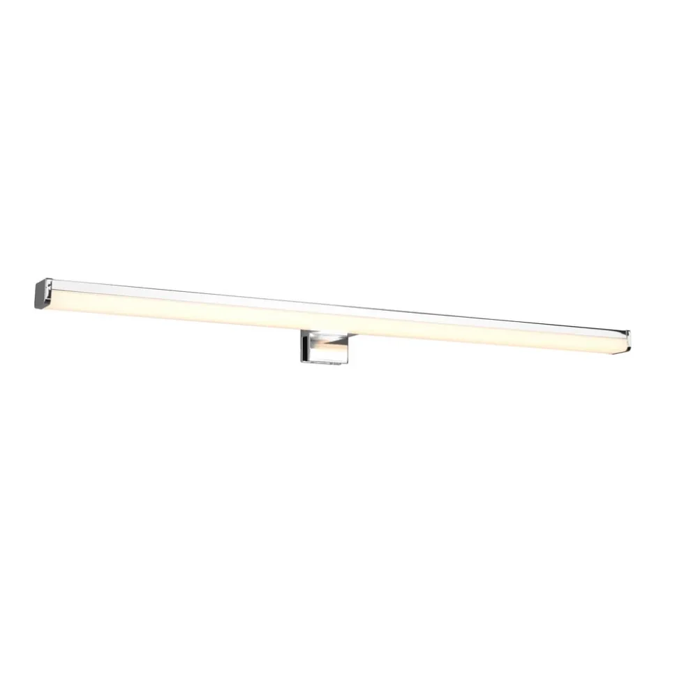 LED wandlamp Lino, chroom/wit