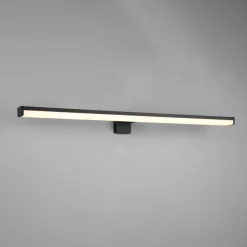 LED wandlamp Lino, mat zwart/wit