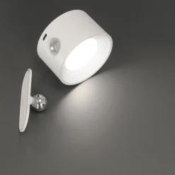 LED wandlamp Magnetics, wit, CCT, met magneet
