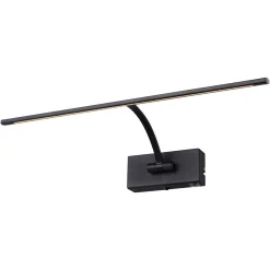 LED wandlamp Matisse, breedte 45 cm, zwart