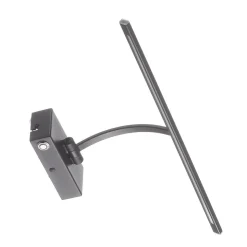 LED wandlamp Matisse, breedte 45 cm, zwart