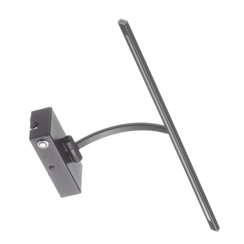 LED wandlamp Matisse, breedte 45 cm, zwart