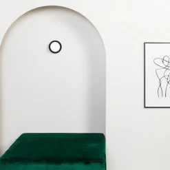 LED wandlamp May IP44, zwart