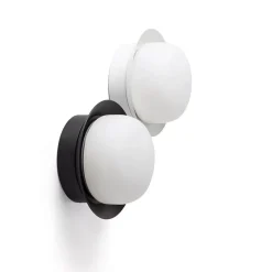 LED wandlamp May IP44, zwart