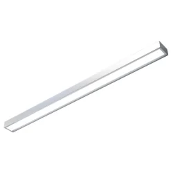 LED wandlamp Mera, breedte 120 cm, aluminium, 4.000K