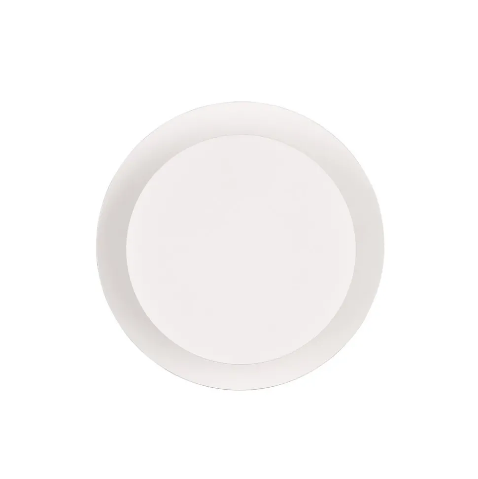 LED wandlamp Mio, ronde lens, mat wit, indirect