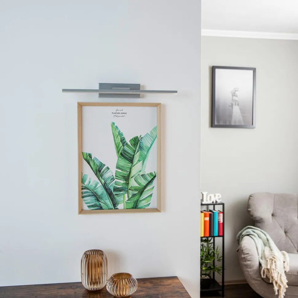 LED wandlamp Miroir 40 cm aluminium 4000K