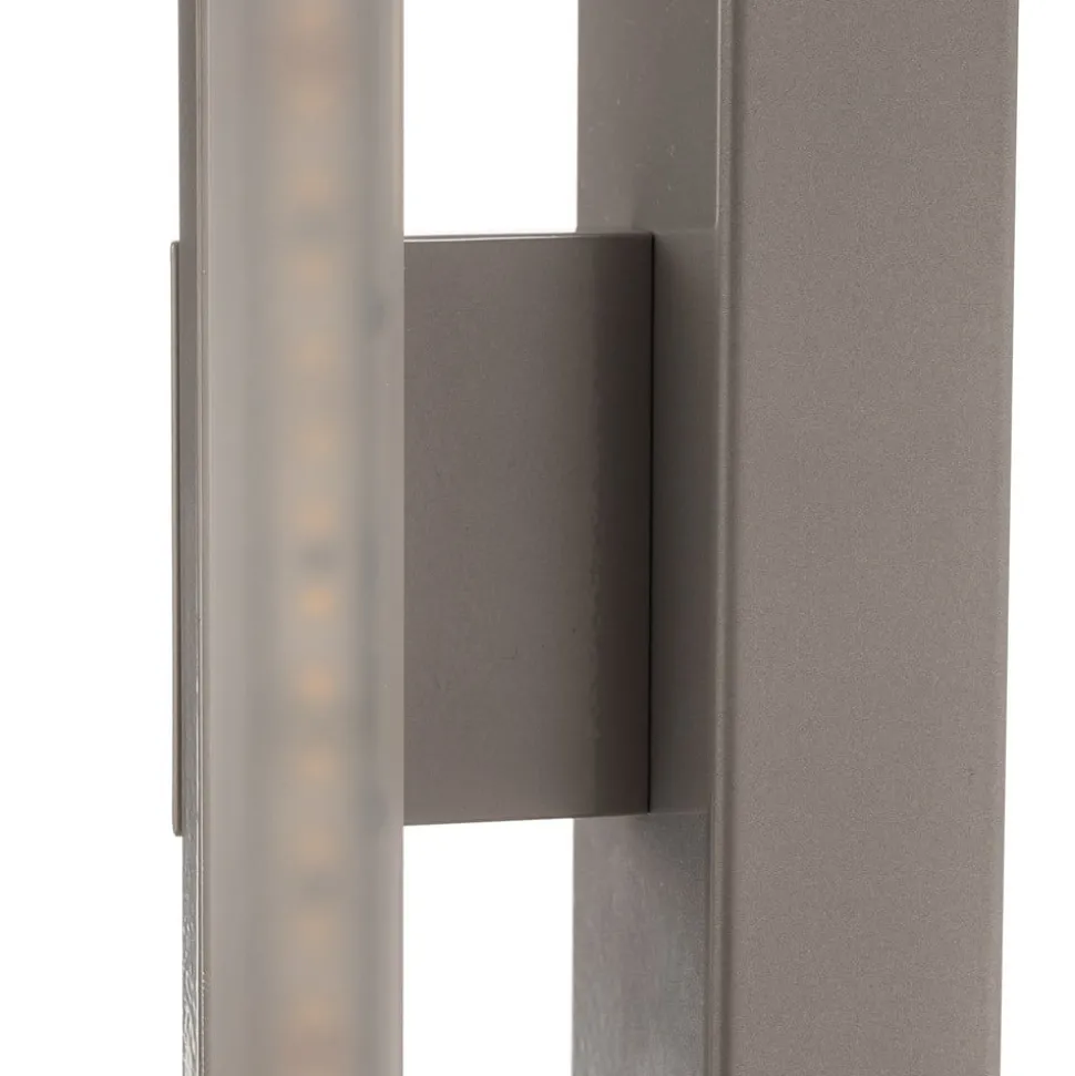 LED wandlamp Miroir 40 cm aluminium 4000K