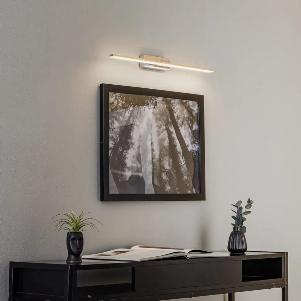 LED wandlamp Miroir 60 cm chroom 4000K
