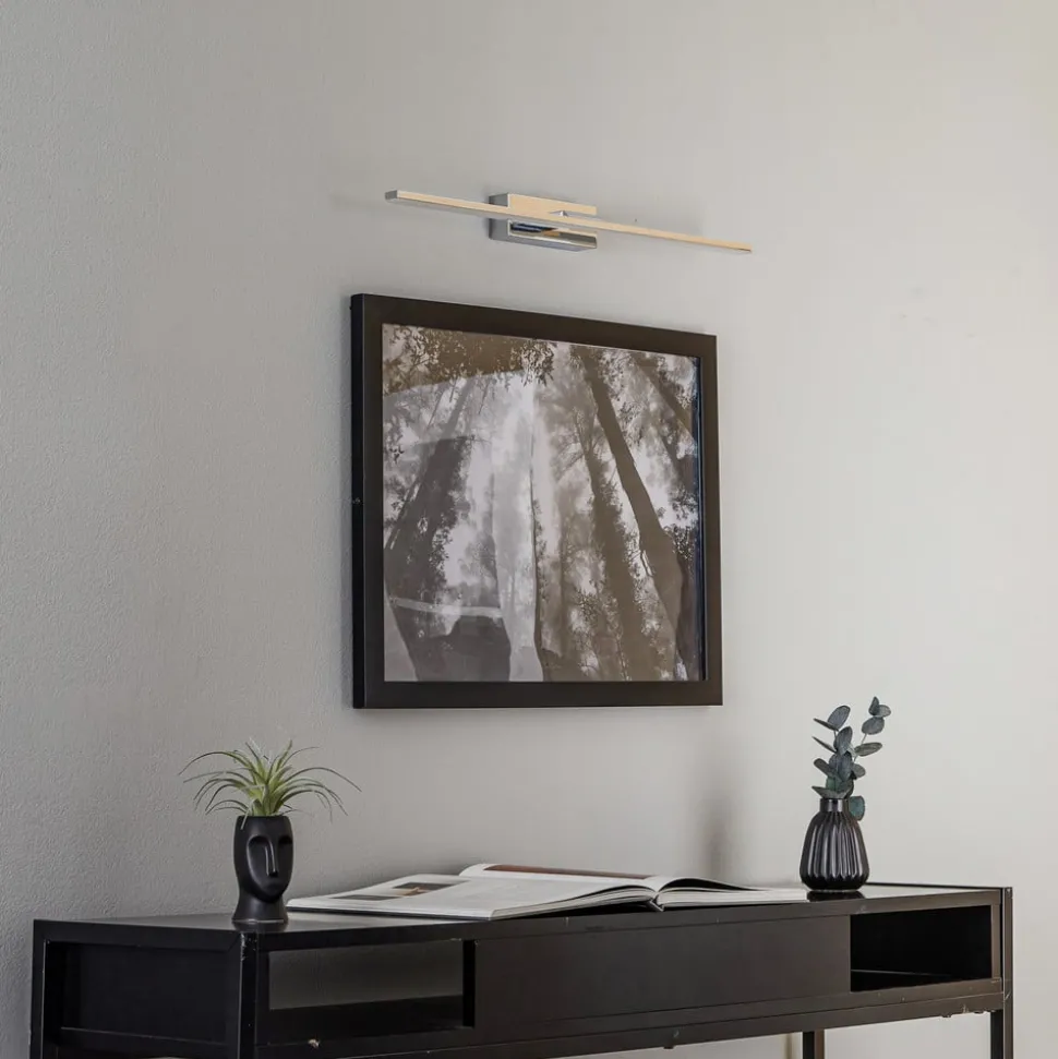 LED wandlamp Miroir 60 cm chroom 4000K