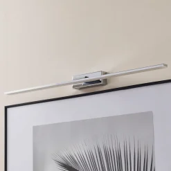 LED wandlamp Miroir 80 cm chroom 4000K