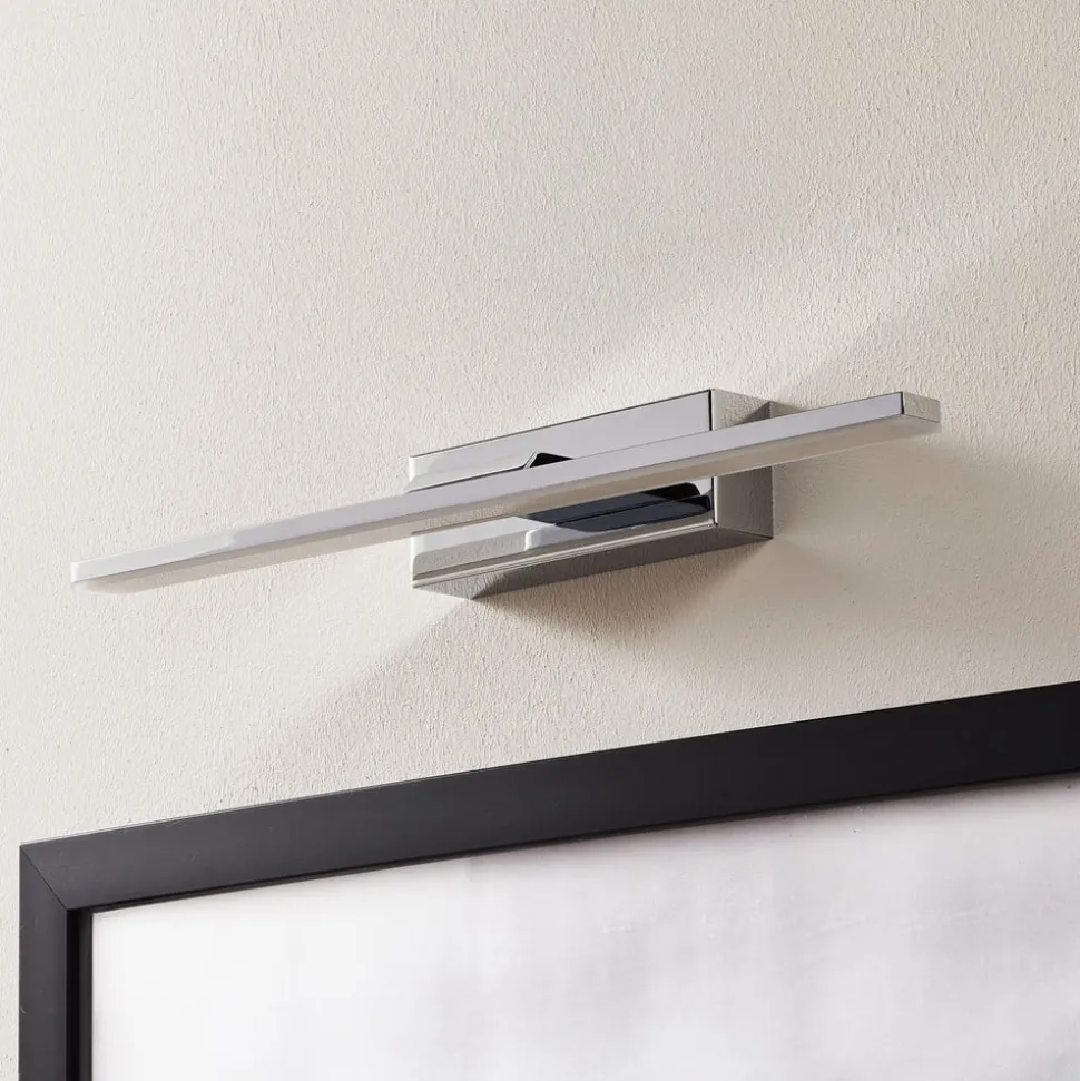 LED wandlamp Miroir 40 cm chroom 4000K