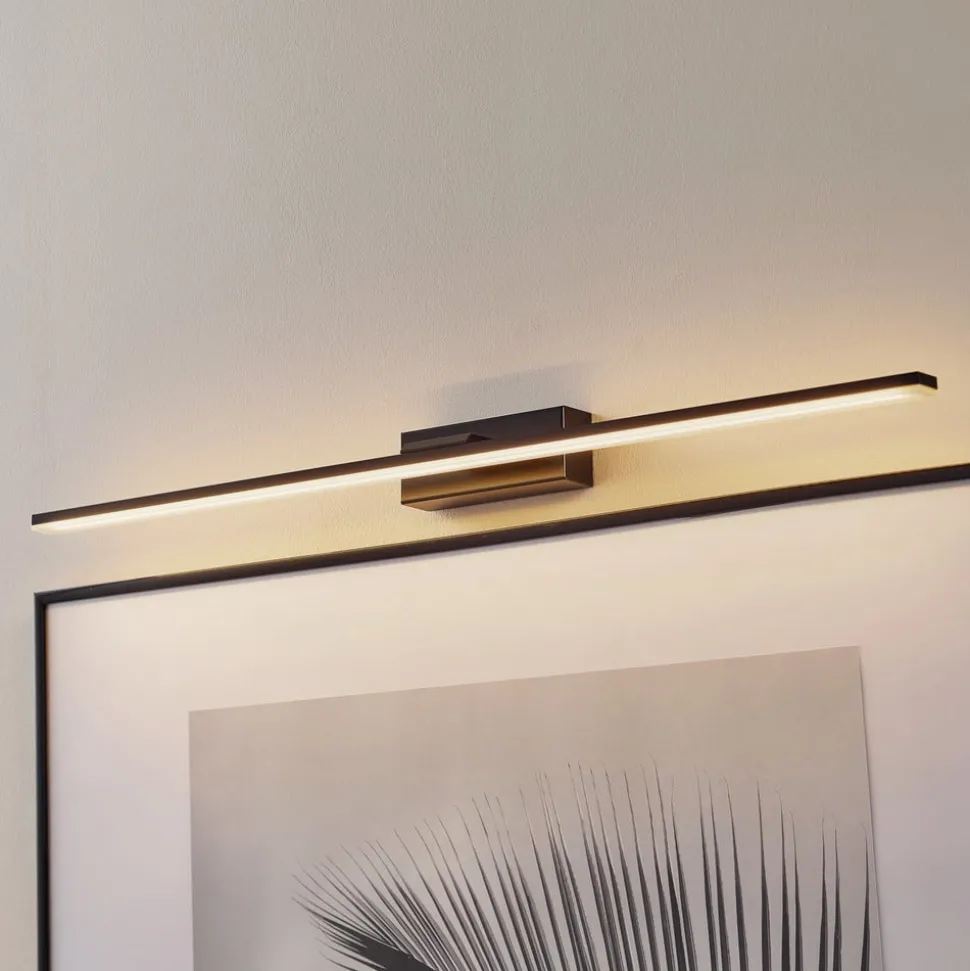 LED wandlamp Miroir 80 cm zwart 3000K