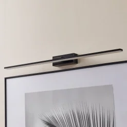 LED wandlamp Miroir 80 cm zwart 3000K