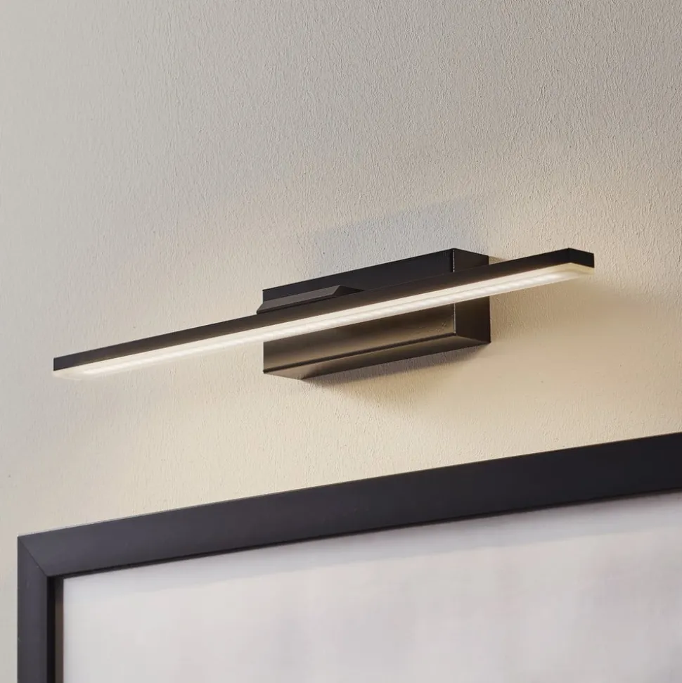 LED wandlamp Miroir 40 cm zwart 4000K