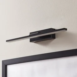 LED wandlamp Miroir 40 cm zwart 4000K