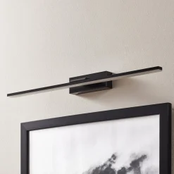 LED wandlamp Miroir 60 cm zwart 4000K