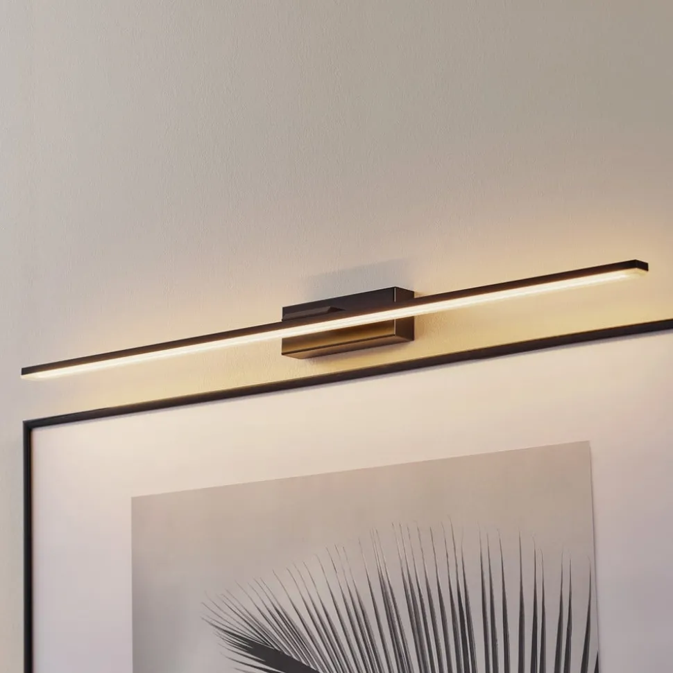 LED wandlamp Miroir 80 cm zwart 4000K