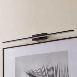 LED wandlamp Miroir 80 cm zwart 4000K