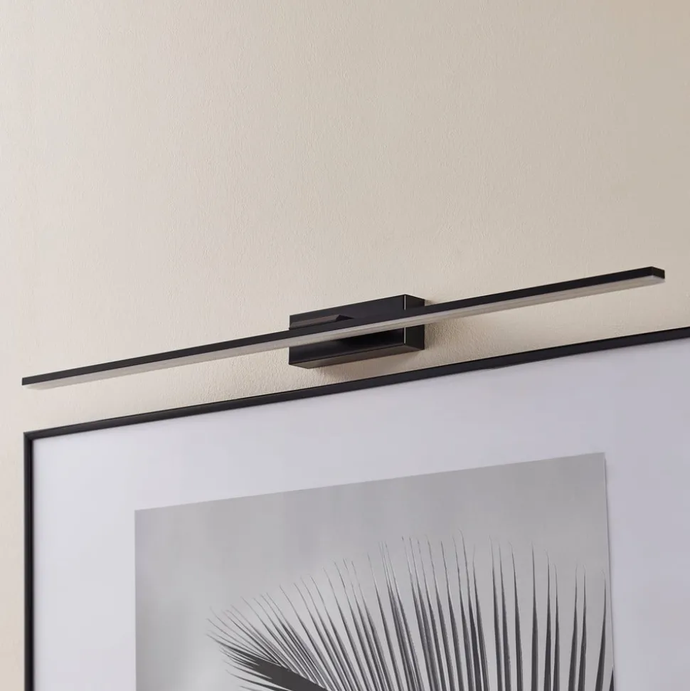 LED wandlamp Miroir 80 cm zwart 4000K