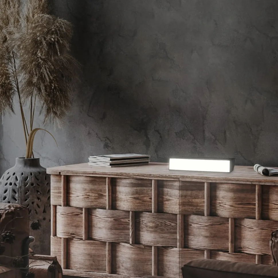 LED wandlamp Muro S, CCT, RGB, dimbaar, zwart